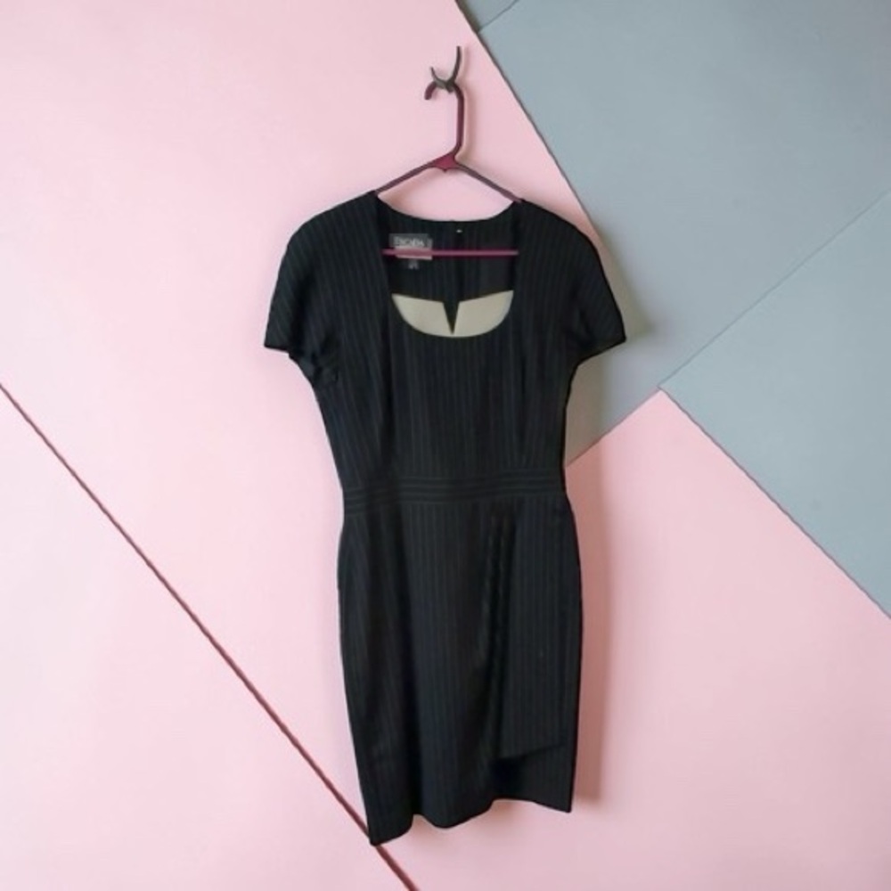 Escada for Bergdorf Goodman Vtg Dress Made in Germany 100% Wool Size 38